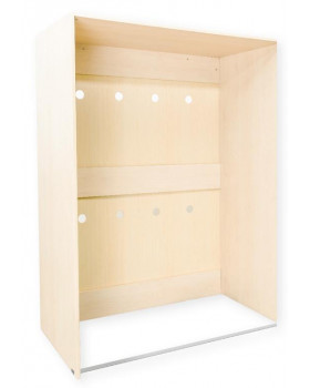 Ágy és fektető tároló szekrény - Juhar