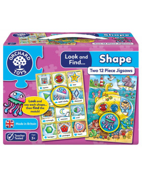 Keresd meg! puzzle - Formák