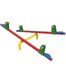 Játszótér - Egyensúlyhinta 4 gyermek számára