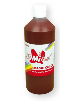 Tempera festék Basic Color, 500 ml-barna