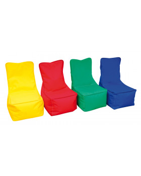 Textil babzsák - gyerekeknek- piros