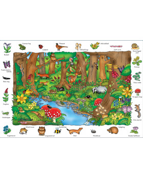 Lap- puzzle - Az erdő