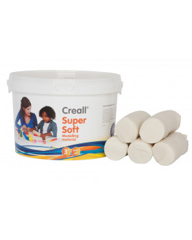 Creall - ultra puha gyurma - fehér 1750g