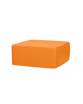 KOCKA Puff - narancssárga 15cm
