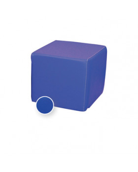 KOCKA Puff - kék 35 cm