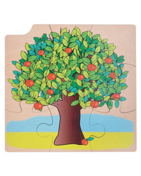Réteges puzzle - Fa