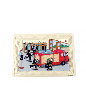 Réteges puzzle - Tűzoltók