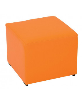 Színes ülőke - Puff narancssárga, 31 cm