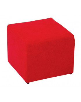 Színes ülőke - Puff piros, 31 cm