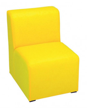 Színes ülőke - Egyszemélyes sárga