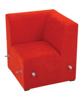 Színes ülőke – belső sarok piros, 31 cm