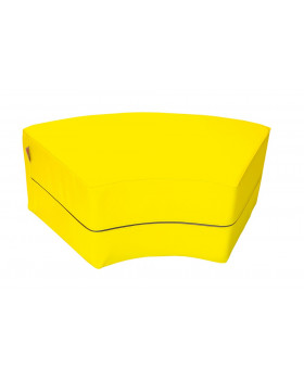 HULLÁM ülőke - sárga 30cm