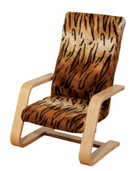 Exkluzív állatmintás fotel - tigris