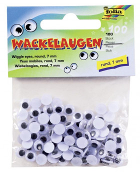 Gömbölyű, mozgó szemecskék
