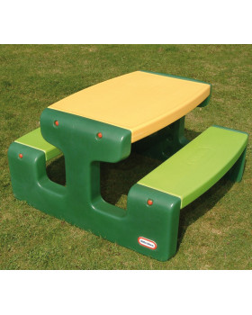 Piknik asztal - zöld