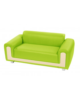 „Mosoly“ kettes kanapé zöld