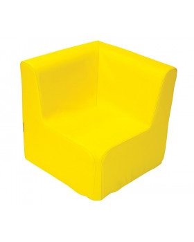 Sarok fotel - sárga 30 cm