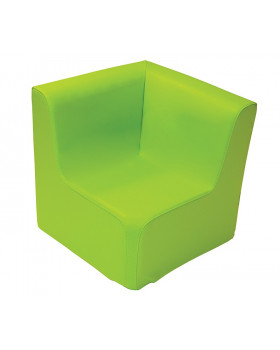 Sarok fotel - zöld 30 cm