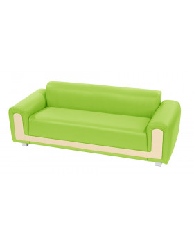 „Mosoly“ hármas kanapé zöld