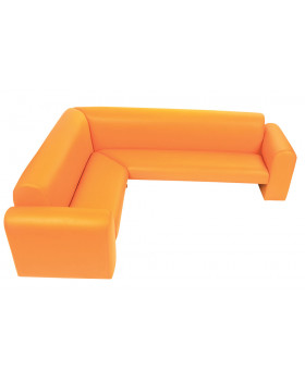 “Exclusive“ sarok kanapé narancssárga