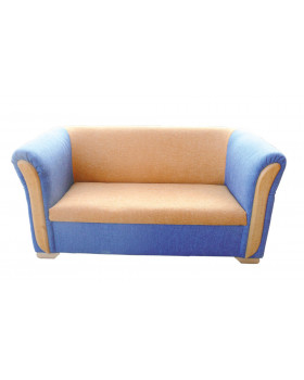 Masszív ülőke - Kettes kanapé kék