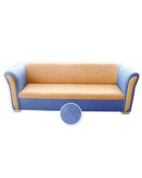 Masszív ülőke - Hármas kanapé kék