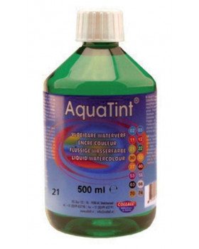 Vízfesték AquaTint - sötétzöld - 500 ml