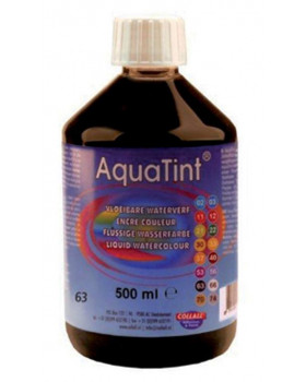 Vízfesték AquaTint - fekete - 500 ml