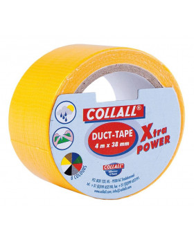 Textil ragasztószalag - sárga
