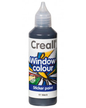 Creall üvegfesték 80 ml - fekete