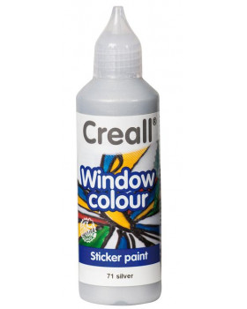 Creall üvegfesték 80 ml - ezüst