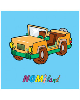 Mintás párna - Jeep