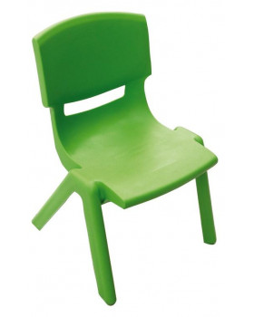 Műanyag szék - magasság 26 cm, zöld