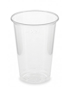 Bioműanyag pohár, 100 db