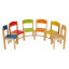 Fa székek Bükk - 30 cm
