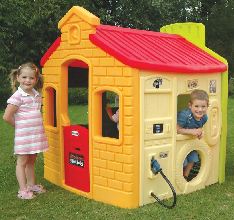 Interaktív házikó benzinkút/sportpálya/bolt/iskola